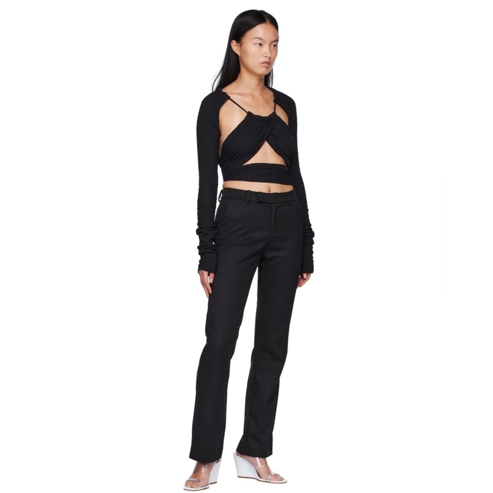 Danielle Guizio Black Trousers NWOT